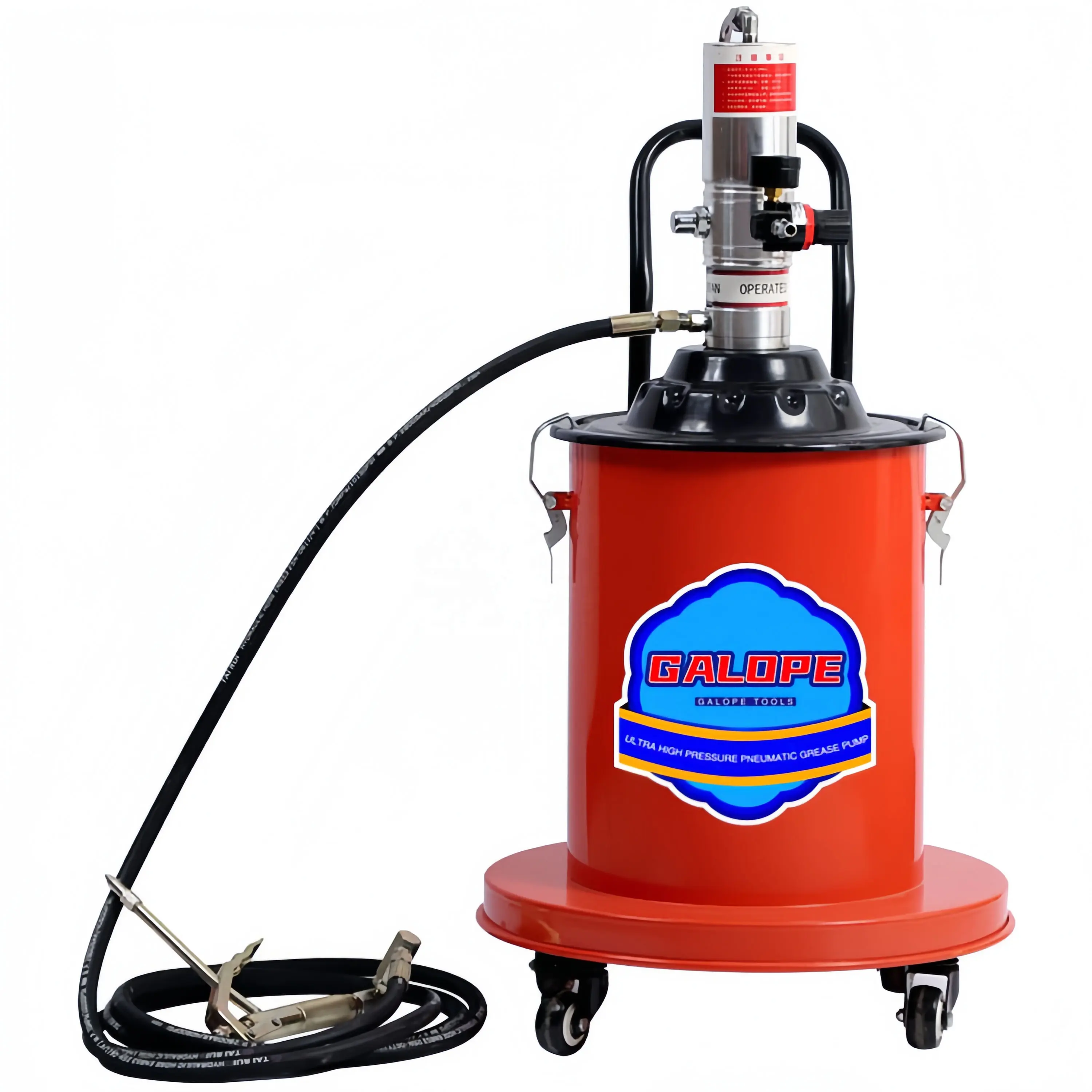 Pabrik OEM Tekanan Tinggi Pneumatik Grease Pump Air Operated Dispenser Air-Ember Grease Pump Auto Grease Pump