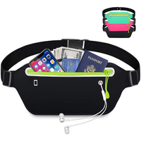 Mode en gros multi-fonction Gym Sport ceinture dame course ceinture Ultra mince taille Pack exercice taille sac pour téléphones mobiles