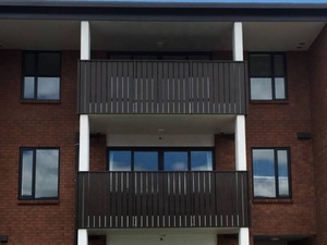 Ekoo cao cấp nhôm thanh riêng tư hàng rào bảo trì thấp thiết kế hiện đại ngoài trời ngang slat hàng rào DIY Màn hình Tấm - Product Image 4