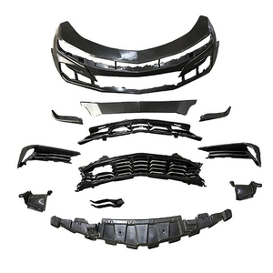 Kit carrosserie avant style <span class=keywords><strong>SS</strong></span>, lèvre de pare-chocs, séparateur, kit extérieur non peint en PP pour <span class=keywords><strong>Chevrolet</strong></span> <span class=keywords><strong>Camaro</strong></span> 6ème génération 2019 2020 2021 <span class=keywords><strong>2022</strong></span> - Product Image 1