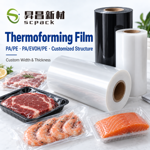 Pellicola Coestrusa per <span class=keywords><strong>la</strong></span> Conservazione di Calamari, Polpi e Frutti di Mare, <span class=keywords><strong>Film</strong></span> ad Alta Barriera per Confezionamento Sottovuoto - Product Image 1
