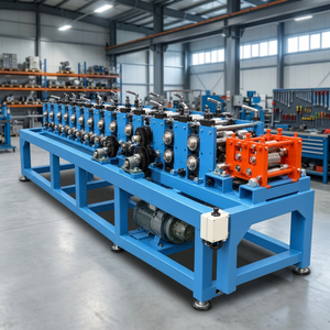 Machine automatique de formage de tubes carrés en acier inoxydable pour volets roulants, équipement de moulage de tuyaux 100 kg pour la construction SARJANWAL - Product Image 3