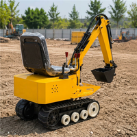 Équipement de parc d'attractions, mini-excavatrice électrique, jouet électrique et excavatrice pour enfants