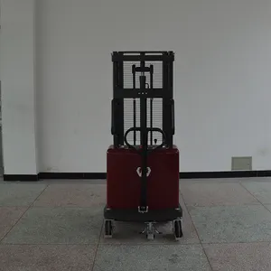 1.5ครั้งไฮดรอลิกึ่งไฟฟ้าขี่พาเลท Stacker <span class=keywords><strong>Tider</strong></span> สำหรับโรงงานผลิตที่มี3500มิลลิเมตรยกสูง - Product Image 6