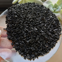 Charbon actif en vrac à base de coque de noix de coco, faible teneur en cendres, granulaire, 1000 Iodine, 6x12 Mesh, pour l'extraction aurifère