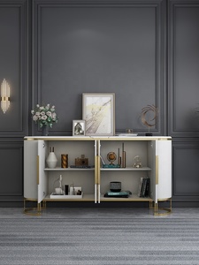 Muebles de cocina de metal de lujo, muebles modernos de foshan, aparador de comedor de buffet barato - Product Image 4