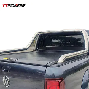 Factory Price Roll Up Truck Pick Up Bed Covers Roller Shutter Lid Manual Tonneau Cover for Volkswagen Amarok 2011
