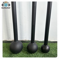 Kesun Nouvelle Mace Bell Ajustable Améliorée en Acier Chromé de Haute Qualité pour Entraînement de Force