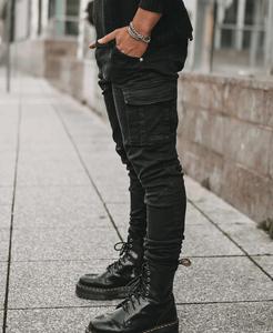 2024 Primavera Verão de Alta Qualidade dos homens <span class=keywords><strong>Jeans</strong></span> Novo Design Com Bolsos Laterais Perna Apertada Popular Slim Fit Venda Quente Feito Tecido Denim
