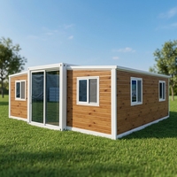 Maison conteneur extensible 20/40 pieds, véranda préfabriquée, villa d'hôtes, module de vie autonome détachable, kit de mini-maison ISO WaterMark