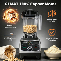 2200W Huishoudelijke apparaten keukenblender mixer 2L Grote krachtige smoothies blender zware kwaliteit commerciële blender