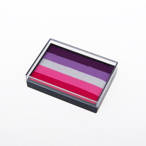 Tùy chỉnh gói mới waterbased cầu vồng Bánh Mặt sơn nước kích hoạt Bút kẻ mắt sắc tố - Product Image 2