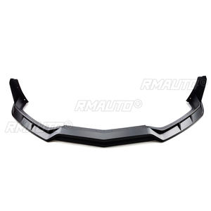 Divisor de Parachoques Delantero para Corvette C8 Z51 STG 3 2020-23, Alerón con Aspecto de Fibra de Carbono Negro Brillante, Negro Mate - Product Image 4