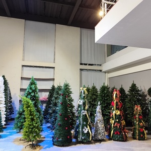 Arbre de Noël pliable Pop Up 4ft/5ft/6ft/7ft en gros en usine avec lumière LED chaude - Product Image 6