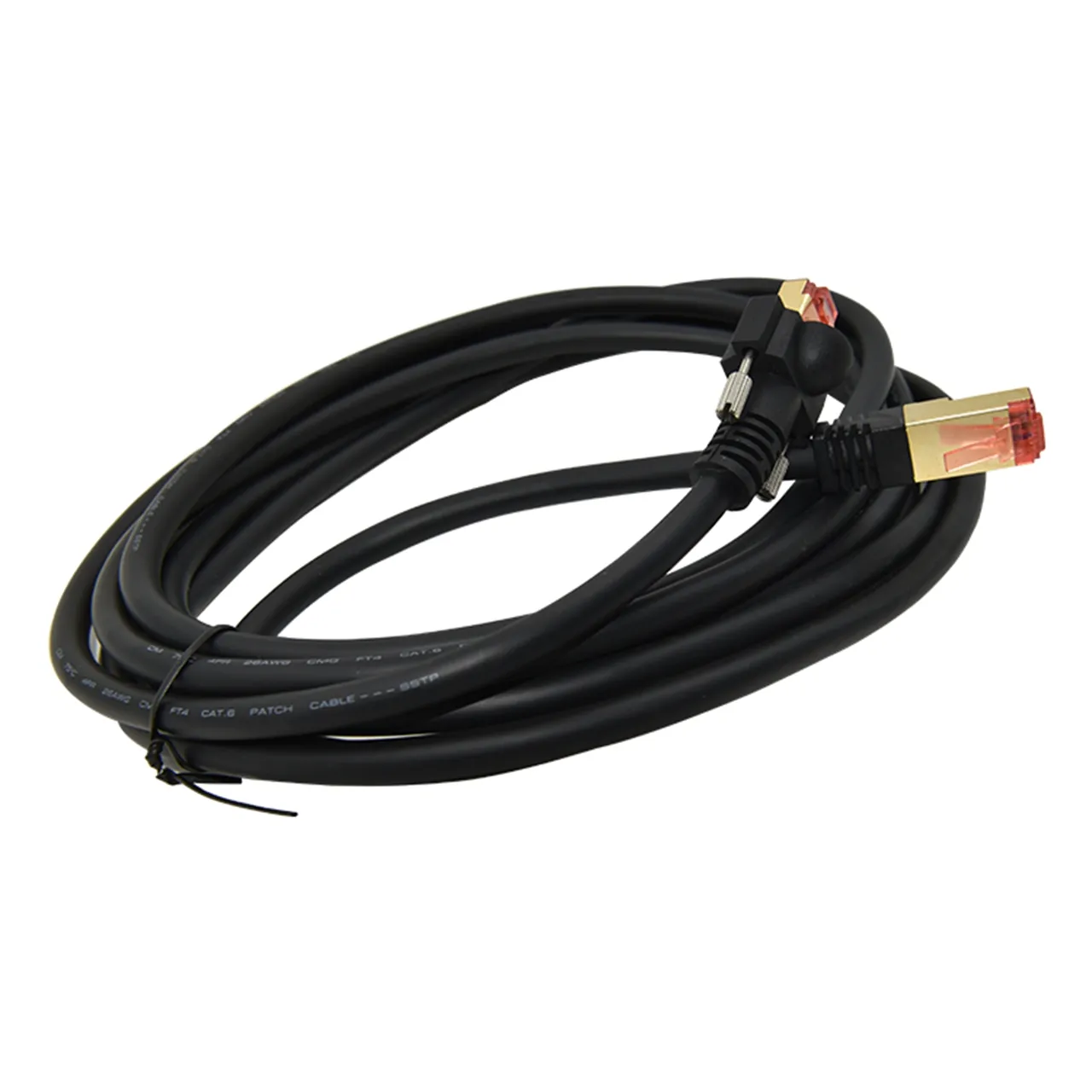 Best price 3/5/10m RJ45 GigE Data Cable soft fibre optic cable click-lock for Ethernet Machine Vision Camera Vision Datum