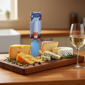 Cheese Spatula 12Pcs Plastic Knife For Cheese Serving Tool With Handle Blue Color - Product Image 2