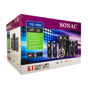 baja distorsión amplificador diseño dinámico bajo Boost 5,1 sonido envolvente de alta fidelidad sistema de altavoces Multimedia - Product Image 6