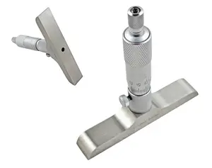 Micrómetro de profundidad, 0-200mm, 0,01mm, herramienta de medición - Product Image 1