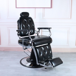 Chaises de barbier professionnelles de luxe en gros, chaise de barbier de haute qualité pour femmes, chaises de barbier très vendues - Product Image 2