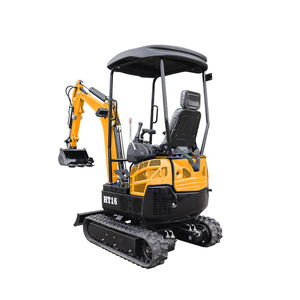 สินค้าขายดี รถขุดขนาดเล็ก Ht16 1.6 ตัน แบบ Zero Tail Swing ระยะหมุนหางรถ 795 มม. น้ำหนัก 1600 กก. สำหรับใช้งานภายในอาคาร - Product Image 1