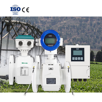 Medidor de Flujo Electromagnético para Riego |   Medición de Flujo de Agua Agrícola DN25-DN300 |   Alimentado por Batería 4-20mA OEM