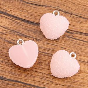 Dijes de Corazón de Resina P20, Dulces y Lindos, <span class=keywords><strong>para</strong></span> Manualidades, Joyería DIY, Venta al por Mayor, <span class=keywords><strong>para</strong></span> Niños - Product Image 3