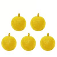 Piège à mouches rectangulaire jaune collant jetable et étanche pour l'extérieur, attrape-mouches à fruits, lutte antiparasitaire de jardin, longue durée (>480)