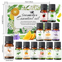 Premium 12 pièces bricolage huile de parfum ensemble pour humidificateur et fabrication de savon usine en vrac OEM approvisionnement Rose Sakura huile ingrédient huile de parfum
