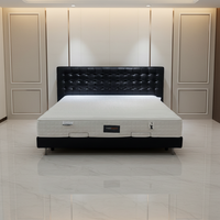 Matelas queen‑size durable mousse latex haute densité, imperméable, facile à nettoyer pour dormeurs sur le côté
