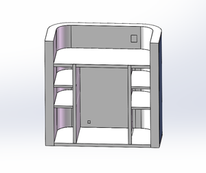 <span class=keywords><strong>Cabina</strong></span> de <span class=keywords><strong>DJ</strong></span> Profesional con Pantalla LED, Mesa con Mostrador y Pantalla LED Plegable para Festivales de Música, Eventos de Discotecas - Product Image 4