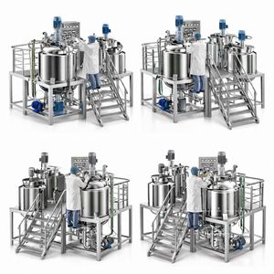 Cuve de mélange ouverte en acier inoxydable de 100 L pour dialysat et savon liquide, haute efficacité, avec agitateur - Product Image 5
