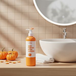 FAU Shiny Pumpkin Hydra Cleanser Liquid 500ml <b>Deep</b> Cleansing Nourishment Facial Cleansing Foam All Skin Types K-beauty Korea - Product Image 3