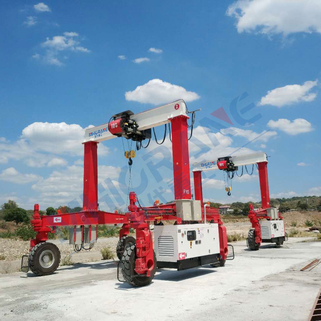 Тяжелые лодочные подъемные краны 100T, горячая распродажа