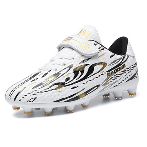 Nuevas Zapatillas de Fútbol para Niños con Tacos Largos y Velcro, Ideales para Deportes y Jóvenes - Product Image 2