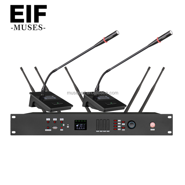 Wireless Conference Microphone System for Meeting Tables | Supports 255 Participants | Ideal for Conference Rooms