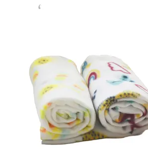 工厂OEM销售床毯柔软双面多用途摇粒绒毛毯