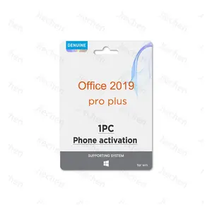 Office 2019 Pro Plus Clé 1 pièce Activation en ligne Licence de clé Office 2019 Pro Plus Envoyer par chat