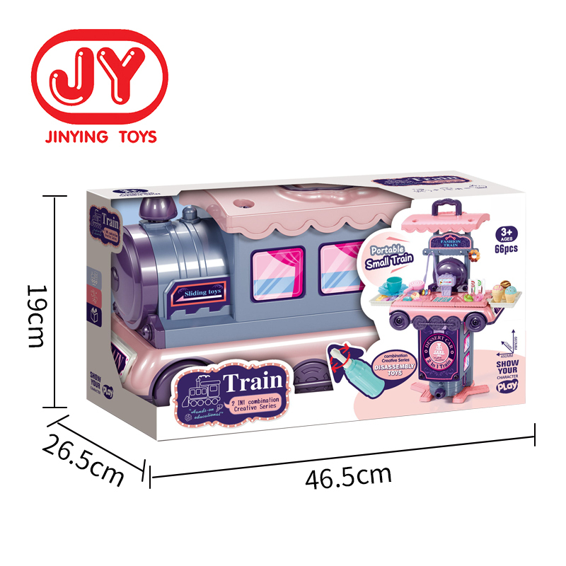 En Plastique Belle Simulation Dessert Chariot de Vente de Crème glacée Jouet Garçons Filles Maison jouer Jouet