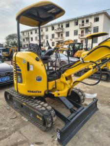 Mini-excavatrice Komatsu PC20 d'occasion, 2 tonnes, modèle 2024, avec garantie d'un an, moteur, boîte de vitesses, pompe hydraulique, PLC, roulement - Product Image 4
