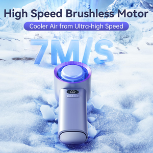 2026 Wholesale USB Rechargeable Turbo Fan Portable Handheld Cooling Fan Rechargeable <b>Desk</b> USB Small Handheld <b>Mini</b> Fan - Product Image 3