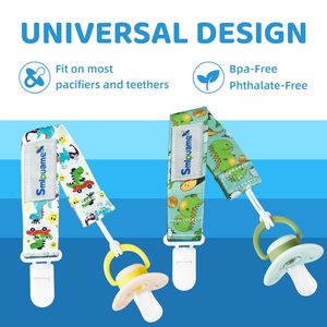 Nouveauté - <span class=keywords><strong>Attache</strong></span>-sucette WISETOP en PVC/BPA/Latex Free PP pour bébés de 0 à 12 mois, motif animal - Product Image 5