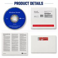 DVD Instalasi Win Server 2019 Standard 64-Bit OS 16 24 48 Core, Pilihan Kunci Lisensi, Aktivasi Online Cepat