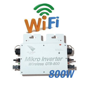Micro-onduleur solaire intelligent pour usage domestique, sortie 800W, étanche IP65, connecté en Wifi, GTB 800, onduleur pour panneaux solaires - Product Image 1