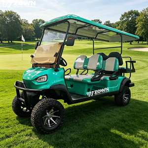 2026 New 7-8 Seater Terrain Electric Golf Cart Lead Acid Battery 3/4/5KW AC Motor CE Certified Stable Safe 90km Range - Product Image 1