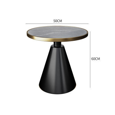 Armani gris + pieds noirs diamètre 50*50*60