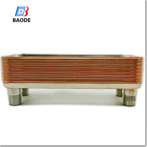 Refrigerador de óleo profissional bl20 trançado hvac placa de troca de calor