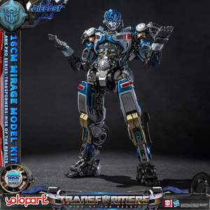 YOLOPARK Transformers AMK PRO Series <span class=keywords><strong>Rise</strong></span> <span class=keywords><strong>of</strong></span> <span class=keywords><strong>the</strong></span> <span class=keywords><strong>Beasts</strong></span> Mirage Figurine d'action 16 cm/6,3 po pour les 15 ans et plus, sans transformation - Product Image 4