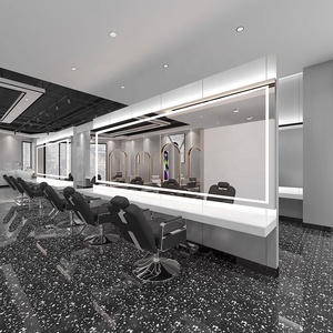 Espejo de Pared de Vidrio LED Moderno para Salones de Belleza, Barberías, Baños, Muebles Comerciales - Product Image 4