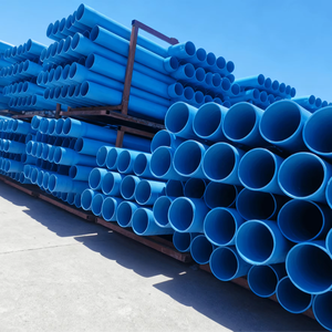 Dayanıklı oluklu sondaj PVC filtre borusu derin kuyu su ve sulama plastik tüpler - Product Image 3