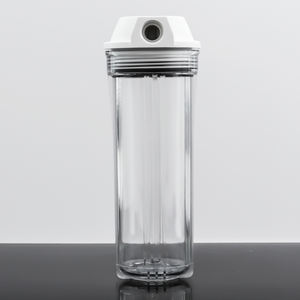 10-Inch Transparante Witte Draad Omgekeerde Osmose Handmatige Power Waterfilter Behuizing 10 <span class=keywords><strong>Micron</strong></span> Filtratie 400 Gpd Flow Huishouden - Product Image 1